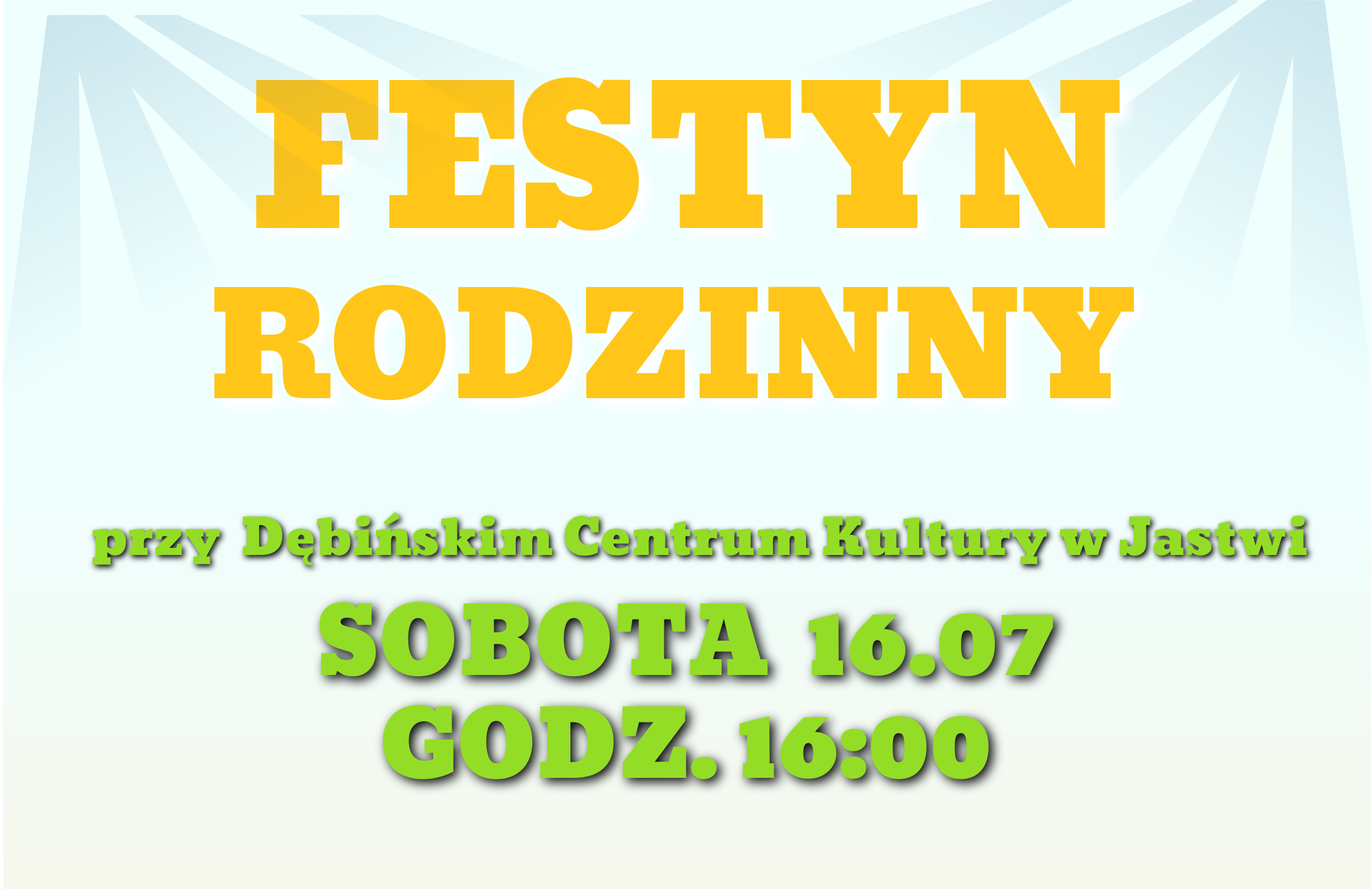 Read more about the article Festyn Rodzinny W Jastwi